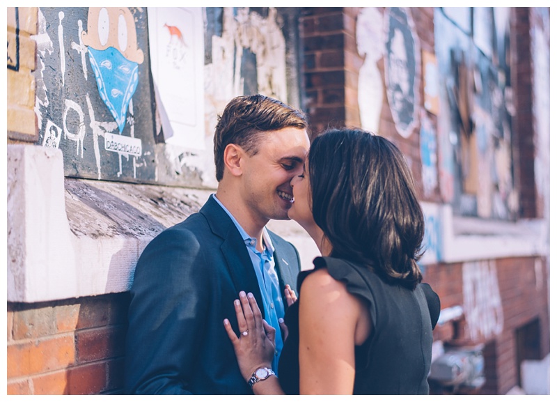 Chicago West Loop Engagement Session 