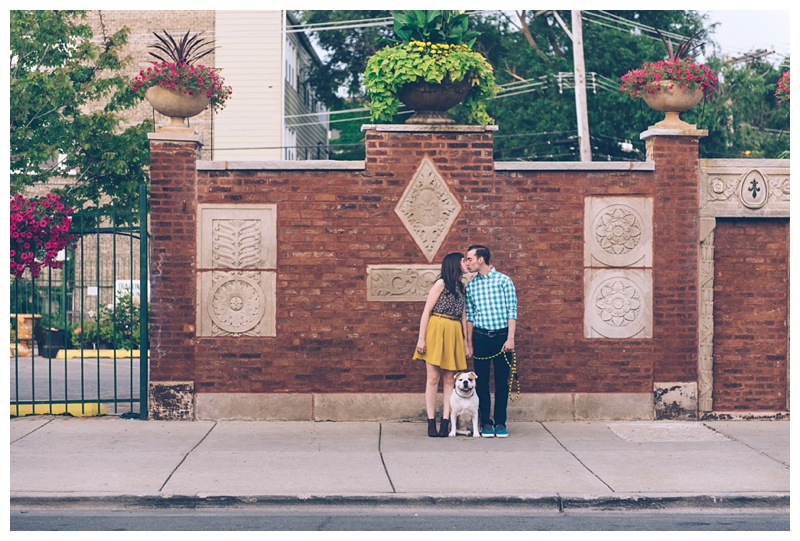 Chicago Andersonville Engagement Session