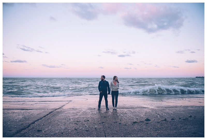 North Avenue Beach Chicago Engagement Session
