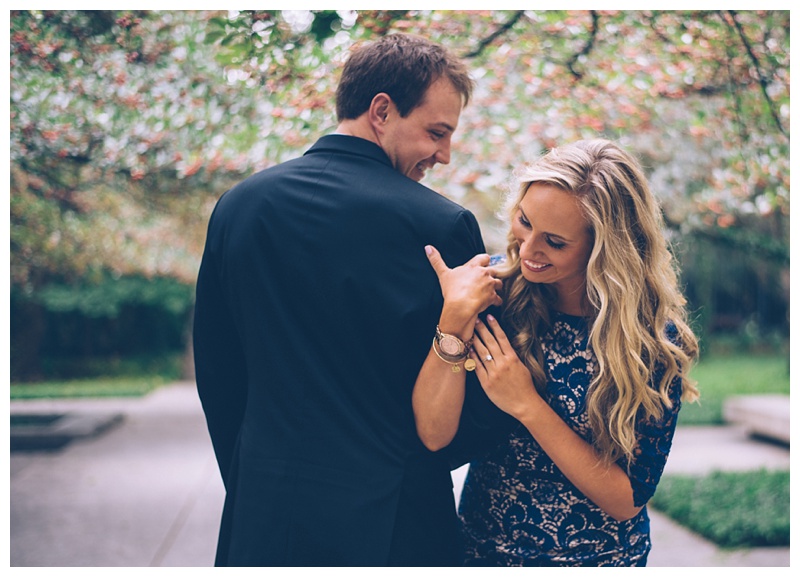 Art Institute of Chicago Lincoln Park Engagement Session Wedding Photographer