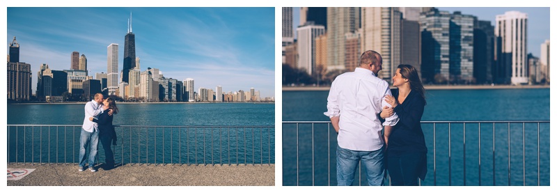 Chicago Milton Olive Lee Park Proposal Wedding Photographers
