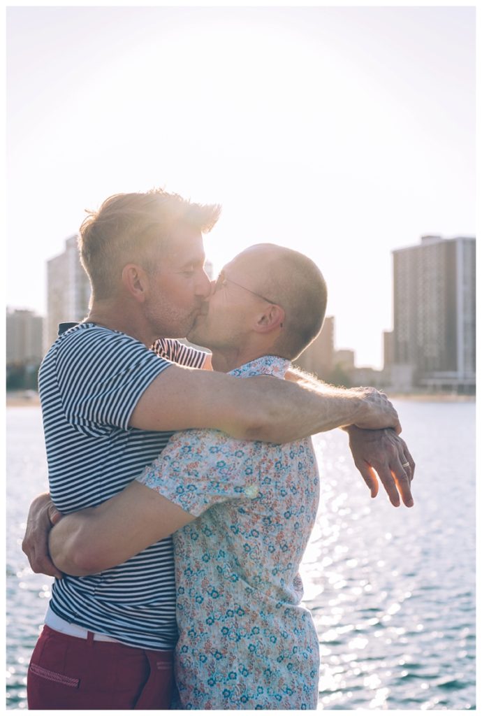 Hollywood Beach Same-Sex Chicago Engagement Session