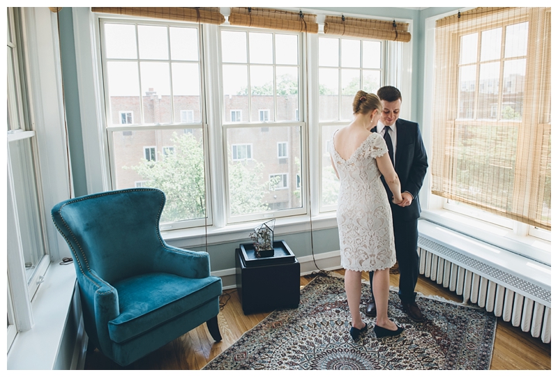 Intimate Evanston Wedding