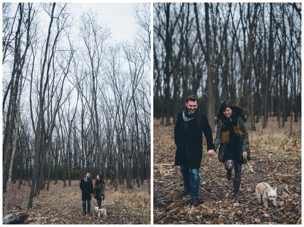 Busse Wood Chicago Engagement Session